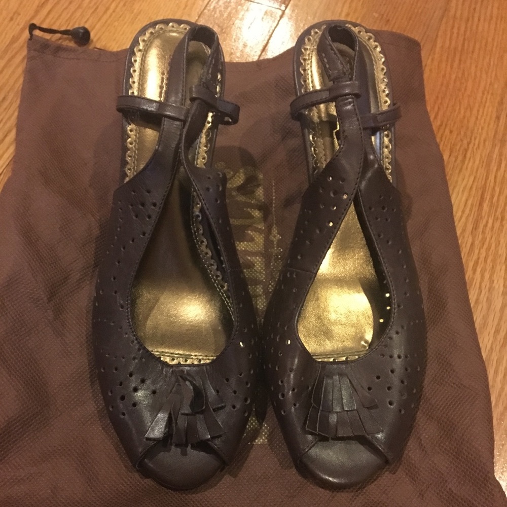 Like New Seychelles Brown leather Sandals